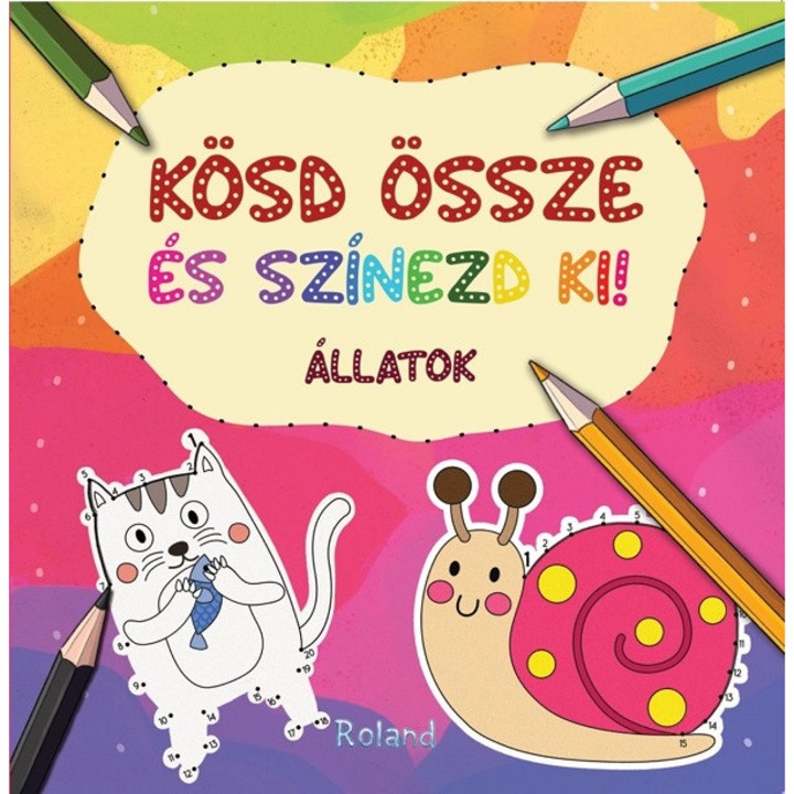 Kosd Ossze Es Szinezd Ki! Allatok