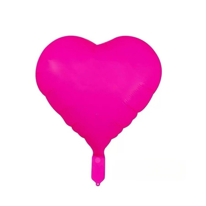 Balon foliowy 18", VIVA PARTY, serce, rozpink, 18 inch