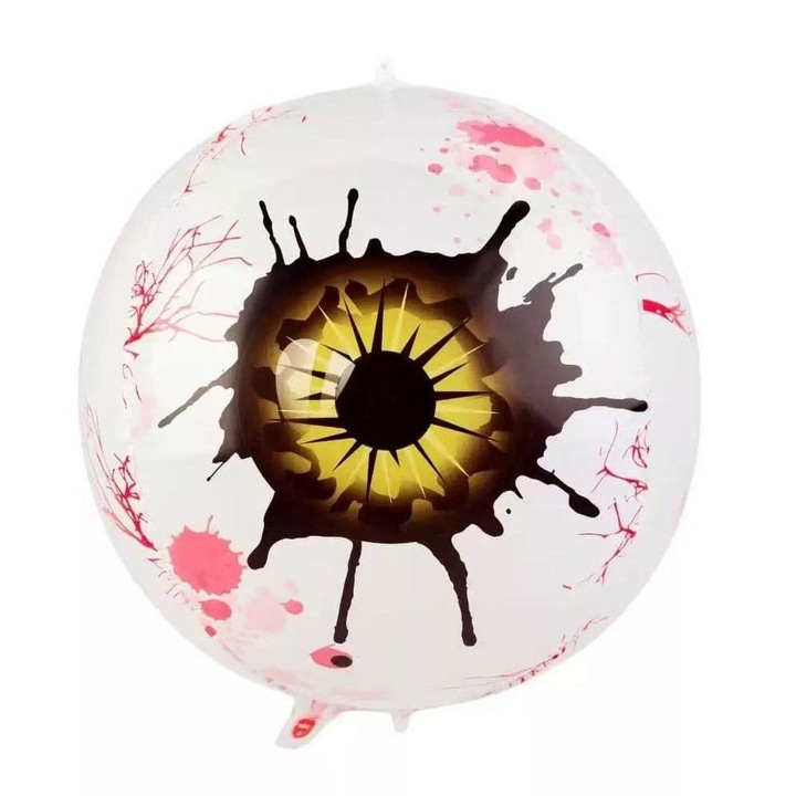 Balon foliowy 15", VIVA PARTY, ochi realistici, negru