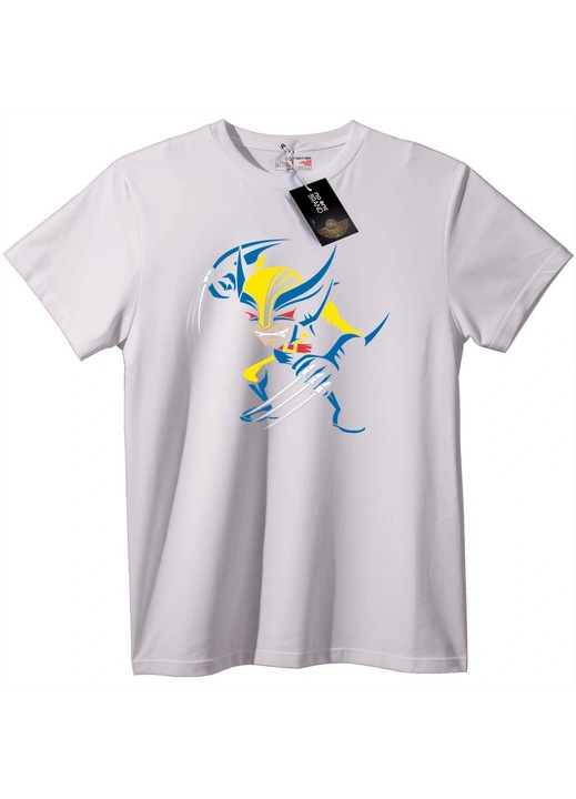 Wolverine Batman Fúziós póló, Fehér