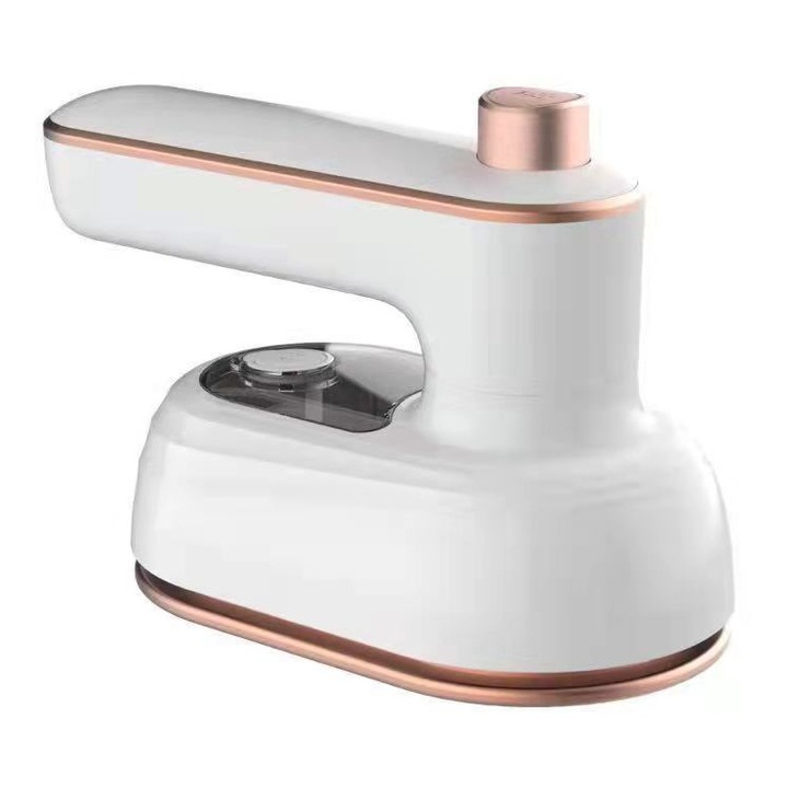 Fier de calcat rotativ cu abur, abur puternic, design compact, alb