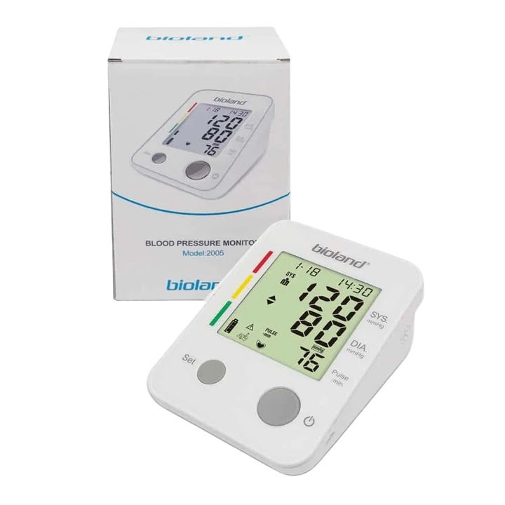 Manseta tensiometru Bioland pentru utilizare casnică, automată, unisex, dimensiune regulată