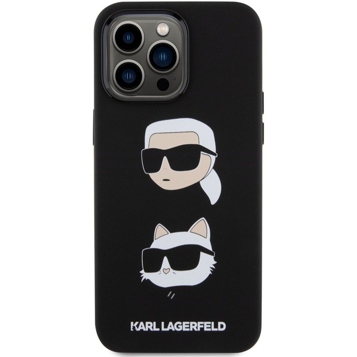 Калъф за Apple iPhone 12 /12 pro, Karl Lagerfeld, черен
