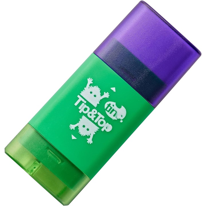 Radiera si ascutitoare Tinc, verde, set 1 bucata