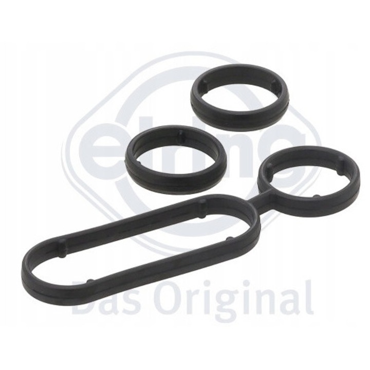 Zestaw uszczelek chlodnice ulei Elring, VW Golf 1.6/2.0 TDI, 3 piese