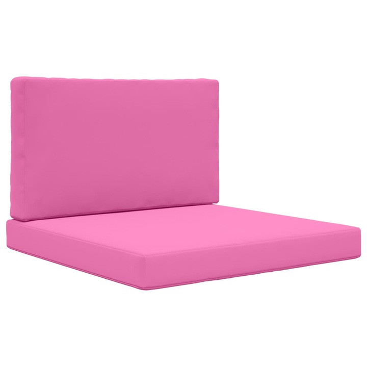 vidaXL Kültéri kanapé párna 2 pcs Rózsaszín Poliészter 900844