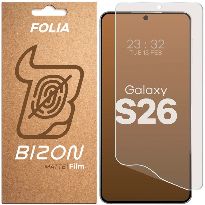 Képernyővédő Fólia Bizon Film Matte kompatibilis Galaxy S26