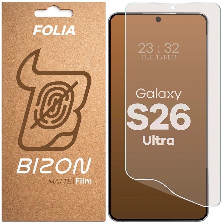 Folie de protectie Bizon Film Matte pentru Galaxy S26 Ultra