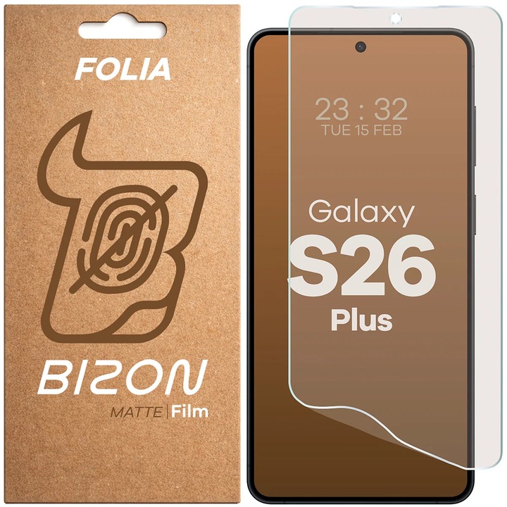 Folie de protectie Bizon Film Matte pentru Galaxy S26 Plus