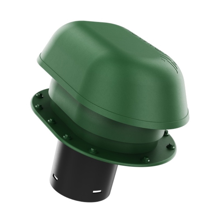 Cos de ventilatie sanitar fi125 ACOPERISURI PLATE VERDE 6020