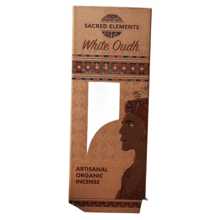 Sacred Elements - Conuri Organice White Oud (Oud Alb)