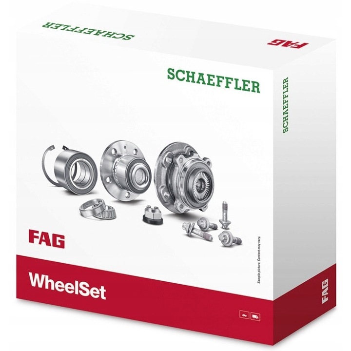 FAG kerékcsapágy készlet Honda Civic V, VI, Concerto, CRX III modellekhez, méretek 29,90x66,40x135,80mm, Schaeffler