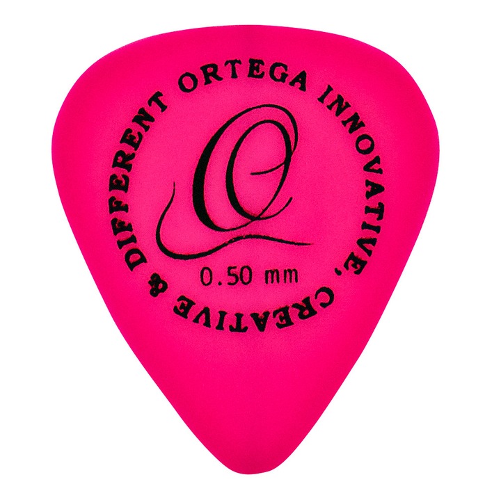 Ortega OGPST12-050 Delrin pengető készlet, 0.50mm, 12 darab, kopásálló, texturált felület