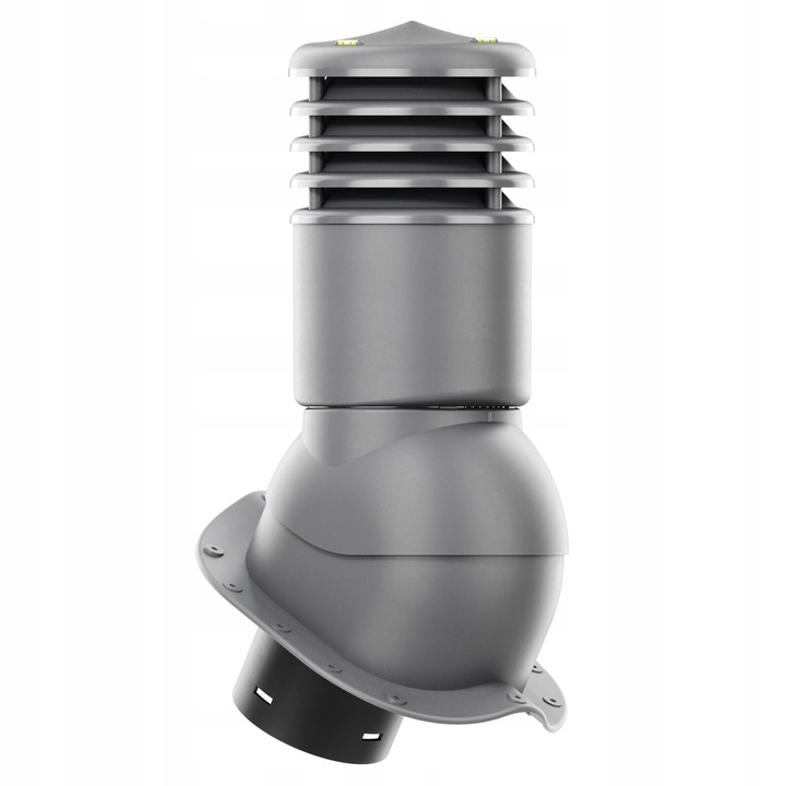 Kominek ventilat izolata Fi 150, Krono-Plast, blachodachowka, 500mm, grafit