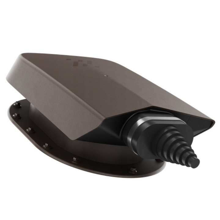 Prajire solara pentru cabluri, Krono-Plast, culoare ciemny braz RAL 8019, dimensiune 11cm, set complet cu accesorii.