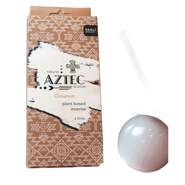 Betisoare parfumate Aztec Aromas cu Scortisoara - pe baza de plante