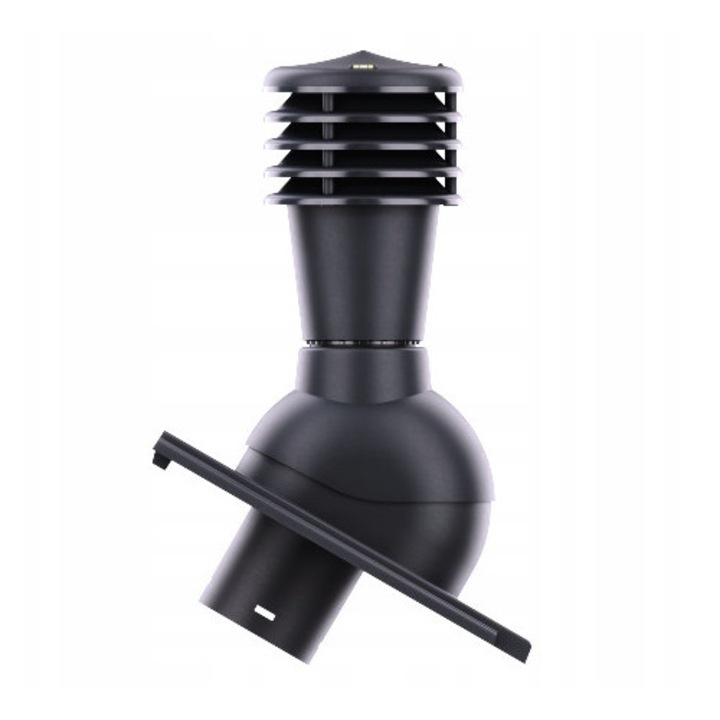 Elemente pentru acoperis, Krono-Plast, Kominek wentylacyjny Smart fi125, grafit, planar