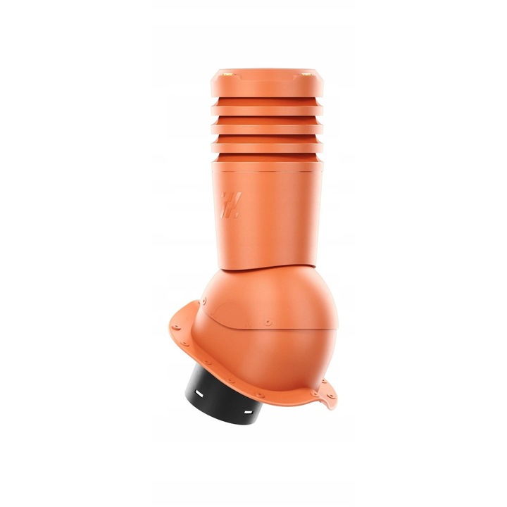 Kominek ventilare Krono-Plast Ecoline Premium, fi 125, color 8004, set complet