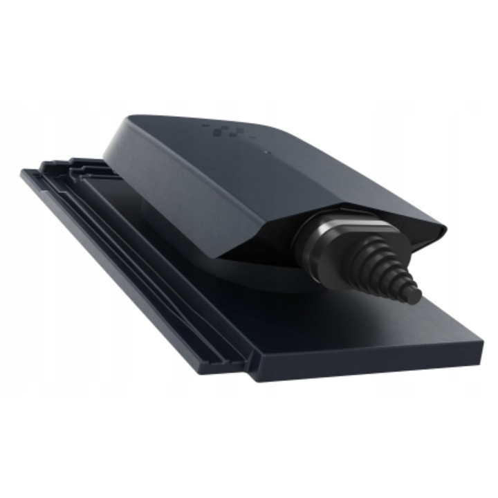 Prajire antena Krono-Plast, set cu baza ERLUS LINEA, gri, dimensiuni 485x290mm