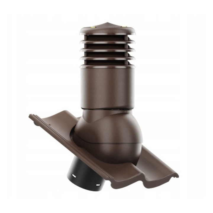 Kominek Ventilatie SmartLine, Krono-Plast, DN150mm, Ocieplon, 37x46cm, Culoare: Bronz