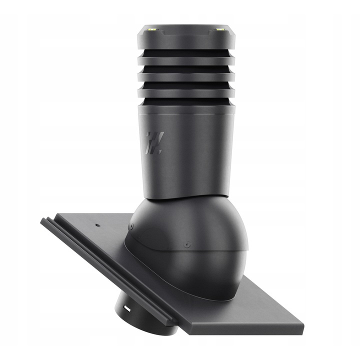 Kominek ventilator ECOLINE Premium, Krono-Plast, 125mm, set complet, culoare variabila