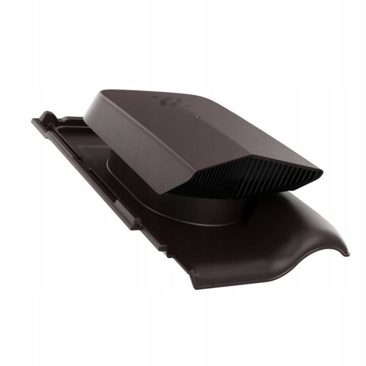 Ventilator polaciowy Krono-Plast, model Monza, culoare Maduro, inaltime 11cm, set complet