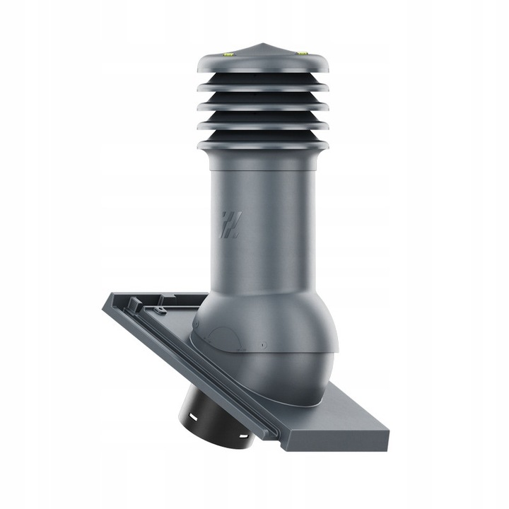 Completare set cominek ventilare HIVENT 150 mm, Krono-Plast, pentru tigla DOMINO LUPEK GLAZURA, inaltime 480 mm, polipropilena stabilizata UV