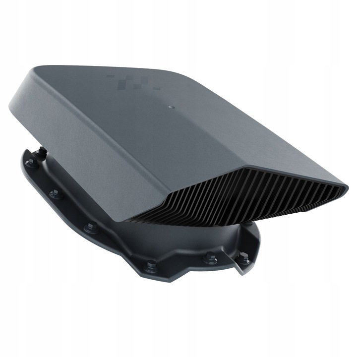 Ventilator polaciowy Krono-Plast, antracit RAL 7016, pentru blachy trapezowe T14, set complet