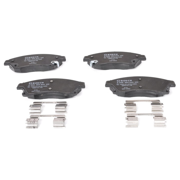 Bosch fékbetétek, 0 986 494 644, Chevrolet Cruze-hoz