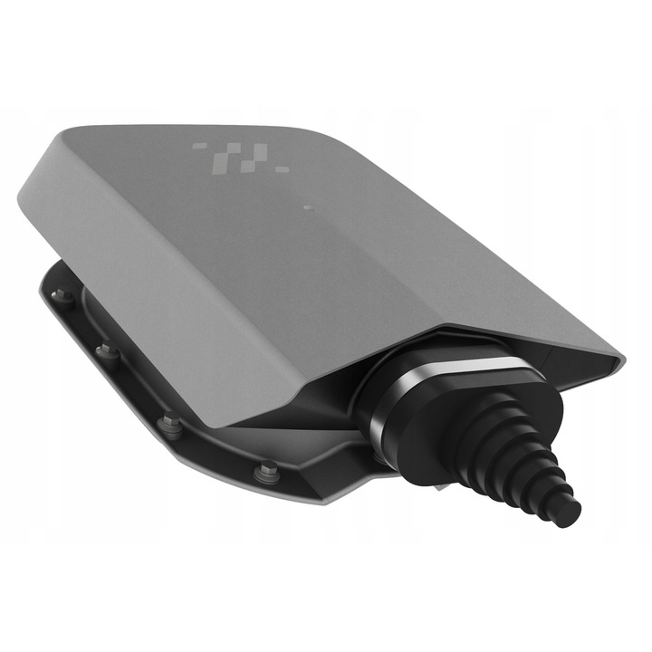 Prajire solara Krono-Plast, grafit metalic RAL 9007, dimensiuni 11x11cm, set complet cu accesorii