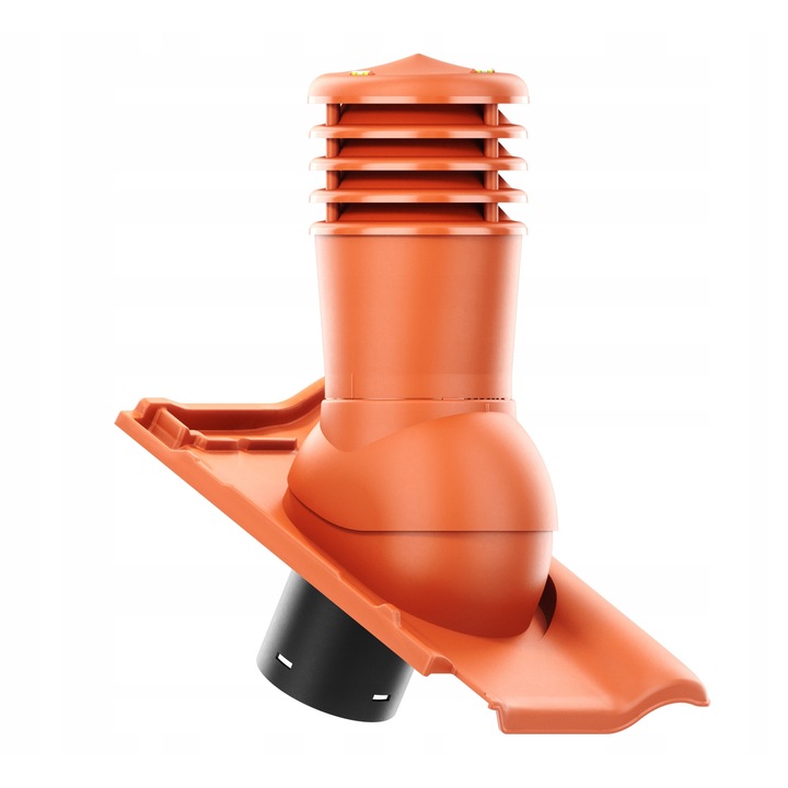 SmartLine szellőzőkémény, Krono-Plast, Ceglast, DN150mm, H456mm, komplett készlet