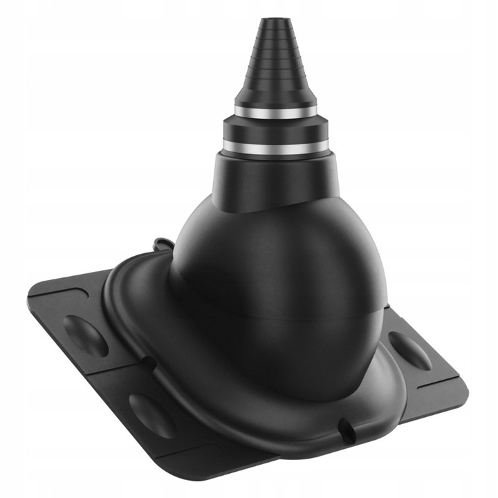 Element trecere antena Krono-Plast, universal, EPDM, negru, set complet