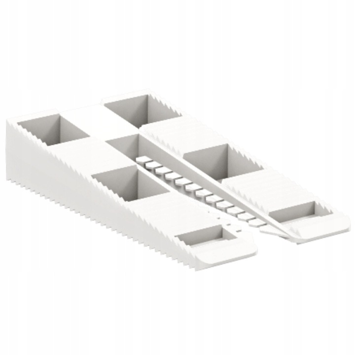 Kliny poziomare Krono-Plast, 15x43x88mm, rezistenta la compresiune 400kg, material PP, colorat
