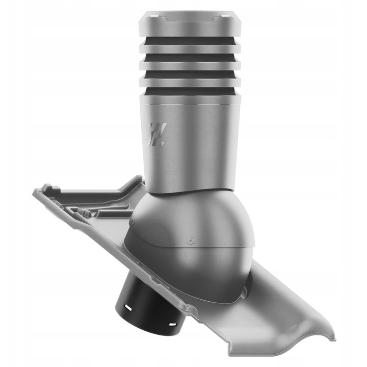 Kominek ventilator ECOLINE PREMIUM, Krono-Plast, 150 mm, set cu baza pentru CREATON TITANIA, culoare LUPEK ANGOBA