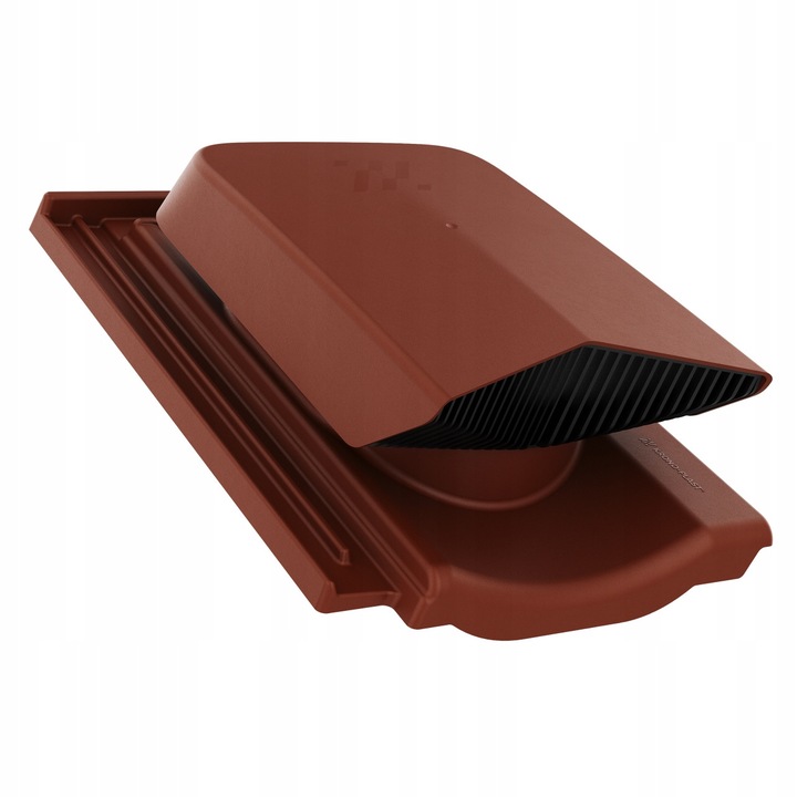 Ventilator acoperis Krono-Plast, set cu baza TONDACH STODO CONTITION 12, 11cm, 433x275mm, culoare cupru