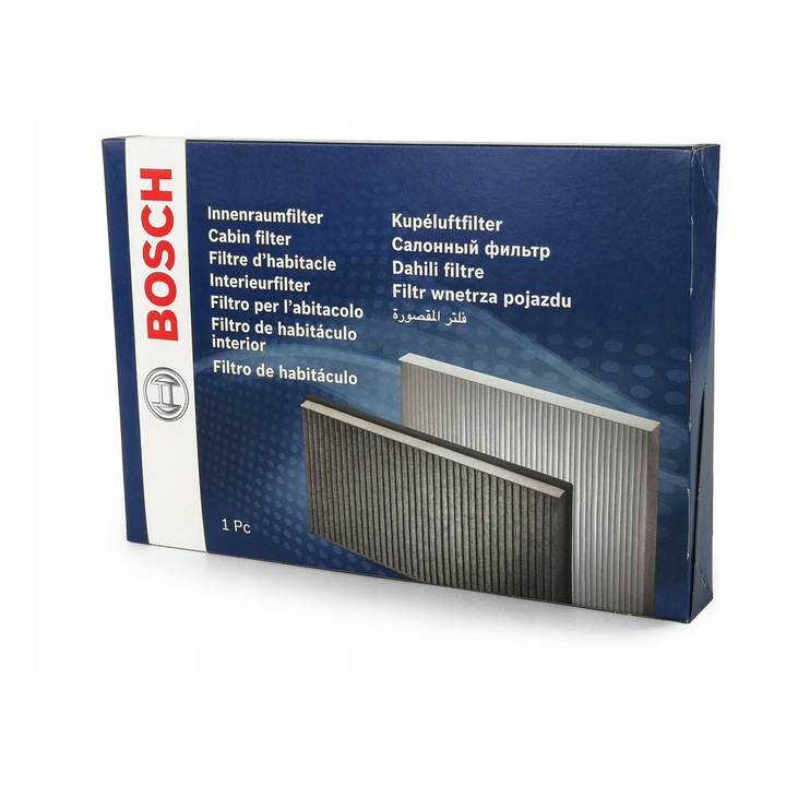 Filtru aer cabina Bosch 1987431169, 152,4x262,5x45,4mm, pentru DAF