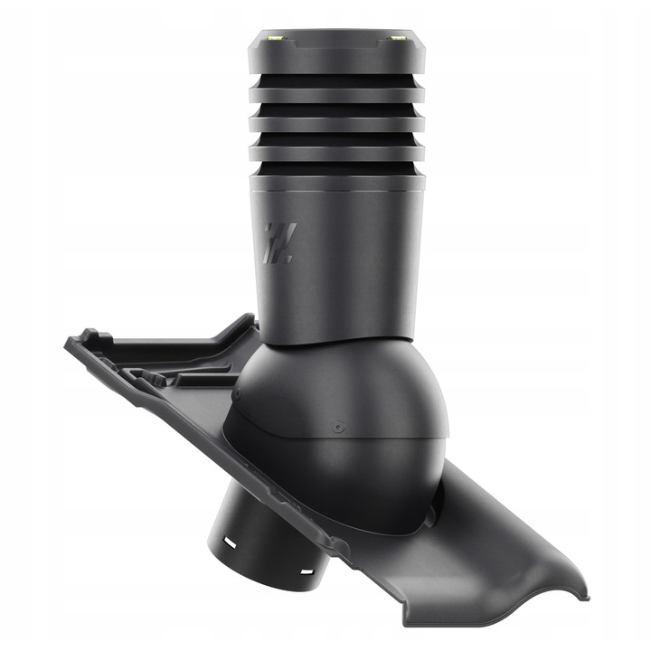 Kominek ventilator ECOLINE Premium, Krono-Plast, 125mm, set complet, culoare multicolor