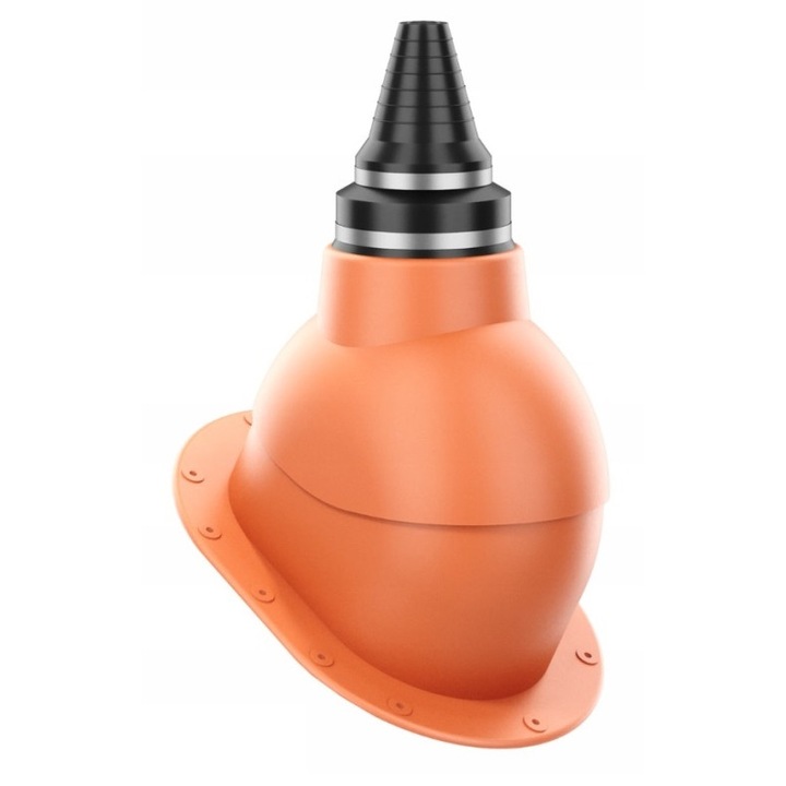 Element trecere antena Krono-Plast, pentru acoperisuri plate, 19-90mm, set complet