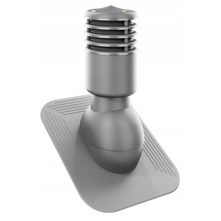 Kominek Ventilatie SmartLine, DN125mm, Ocieplon, Grafit, Set complet