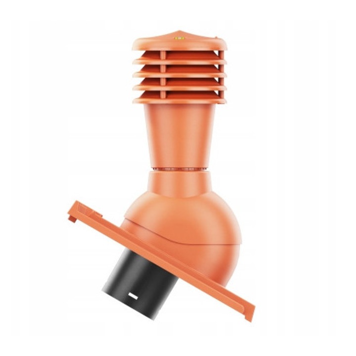 Elemente pentru acoperis, Krono-Plast, Kominek wentylacyjny Smart 125, natural, 12 cm