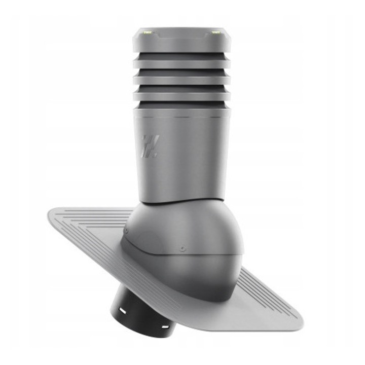 Kominek Ventilatie EcoLine, 125mm, grafit, set complet