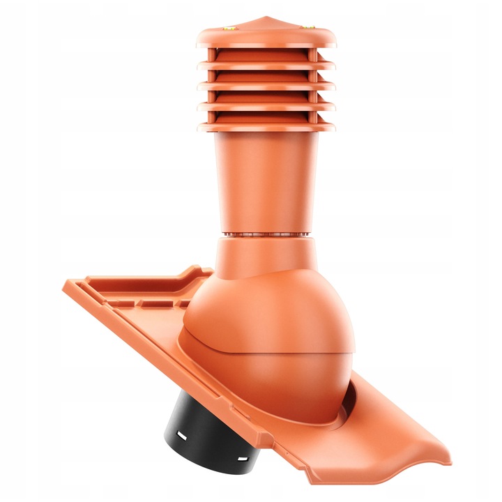 Kominek Ventilatie Set, Krono-Plast, SmartLine, 125mm, Miedz, 37x46cm