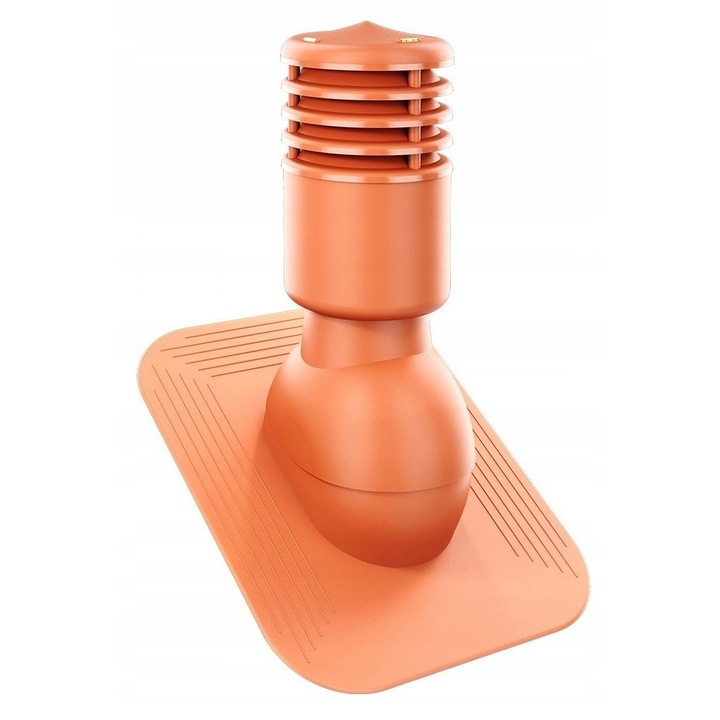 Kominek Ventilatie SmartLine, DN125mm, Ceglasty, Set complet