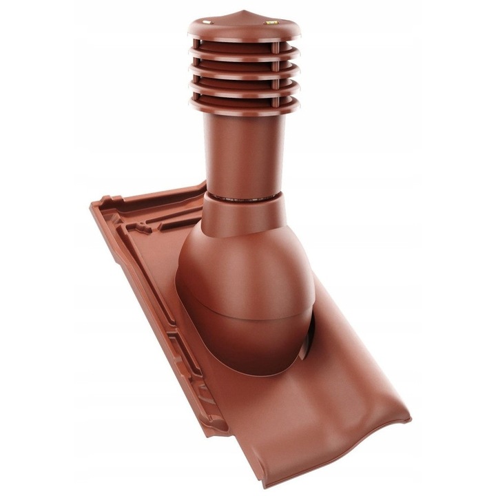 Kominek Ventilatie SmartLine, Krono-Plast, ceramica, cu evacuare condens, 125mm, 37x46cm