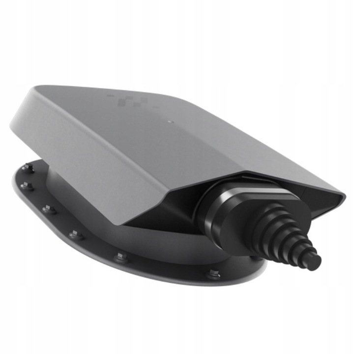 Trecere solara Krono-Plast, grafit RAL 7024, pentru acoperisuri plate, set complet