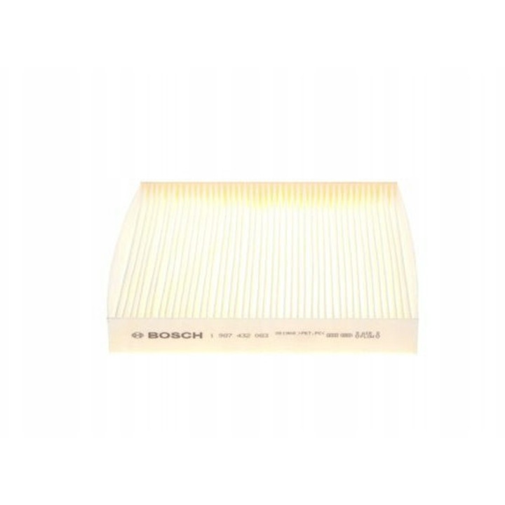 Bosch utastérszűrő 1 987 432 083, méretek 220x224x33mm, standard