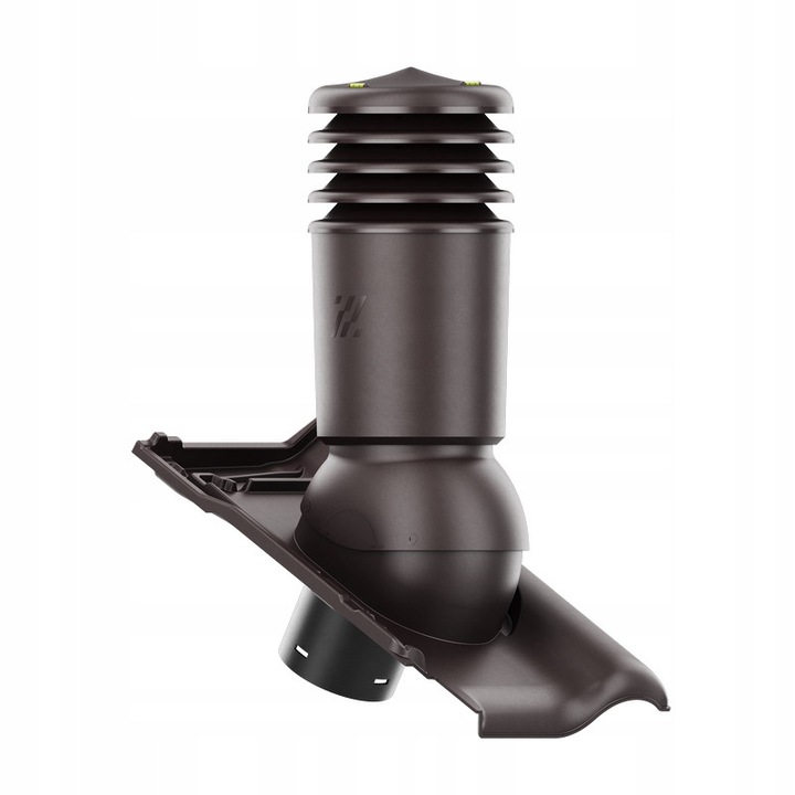 Completare set cominek ventilat ocieplon HiVent 150 mm, Krono-Plast, Titania, culoare brown, 480 mm