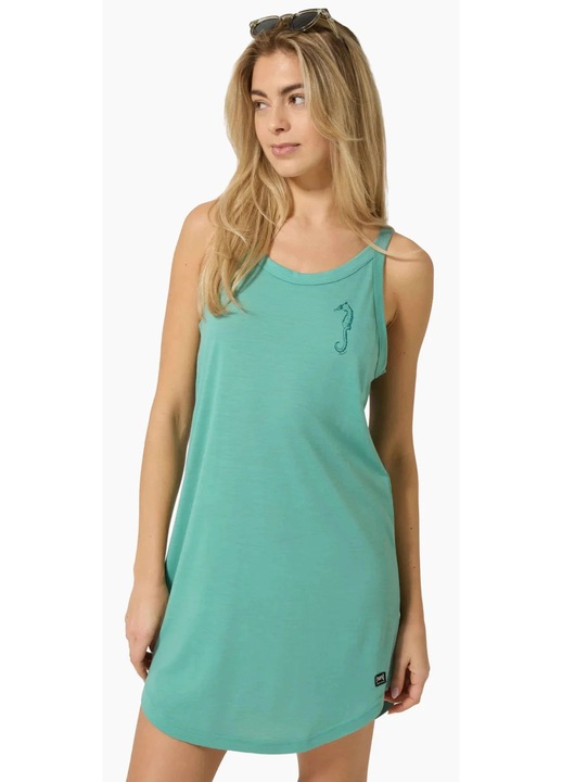 Rochie dama, SN Super.Natural, SEA HORSE verde, Verde