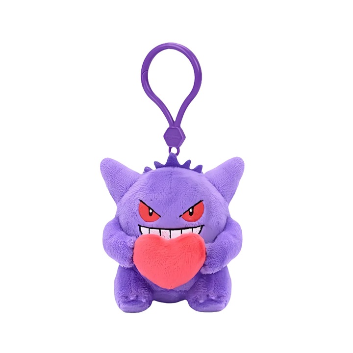 Brelocuri din plus moale, figurine cartoon, set de accesorii adorabile pentru chei si rucsaci, multicolor, 10x15cm