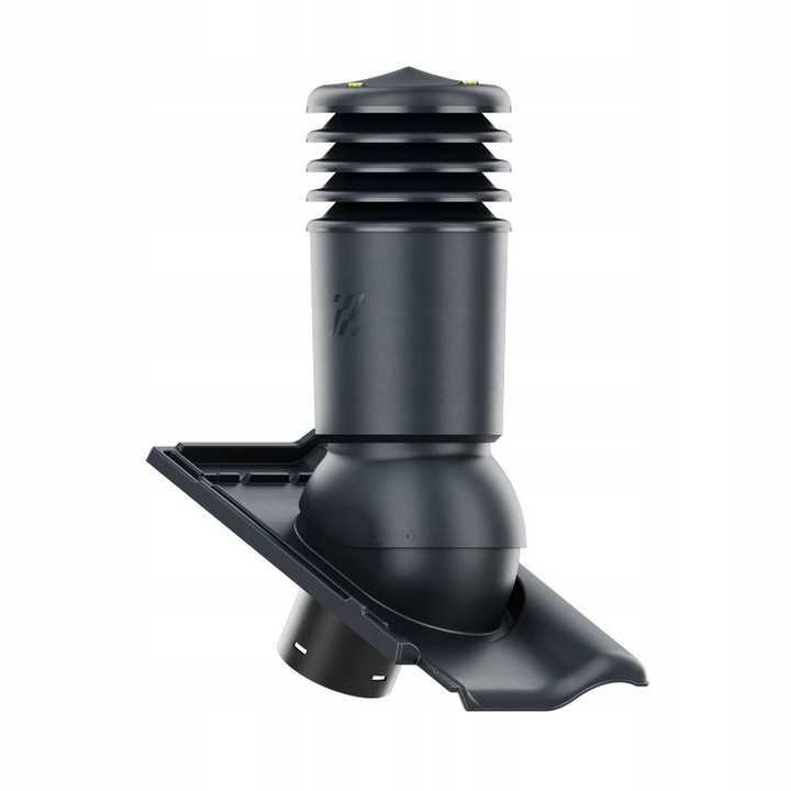 Tetőventilátor HIVENT 125 mm Rubin 9V tetőkhöz, antracit, 480x150mm